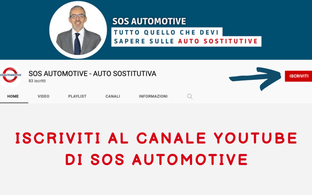 YouTube: 3 motivi per iscriversi al canale SOS Automotive