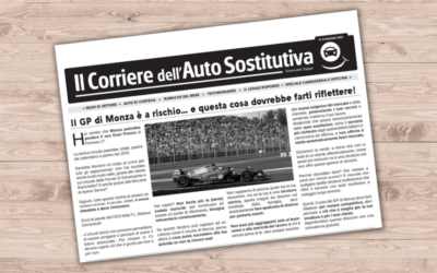 È uscita la 8° edizione de “Il Corriere dell’Auto Sostitutiva”!