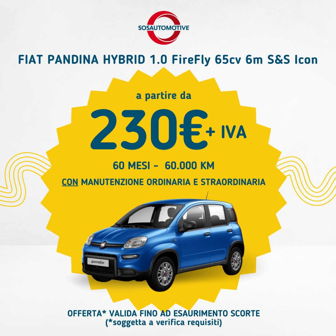 Fiat Pandina a 230 + IVA Gen 2026 Avada Car Dealer News