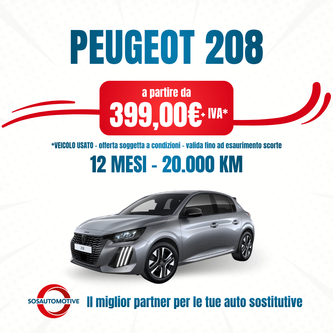 Peugeot 208 Giu 2026 Avada Car Dealer News