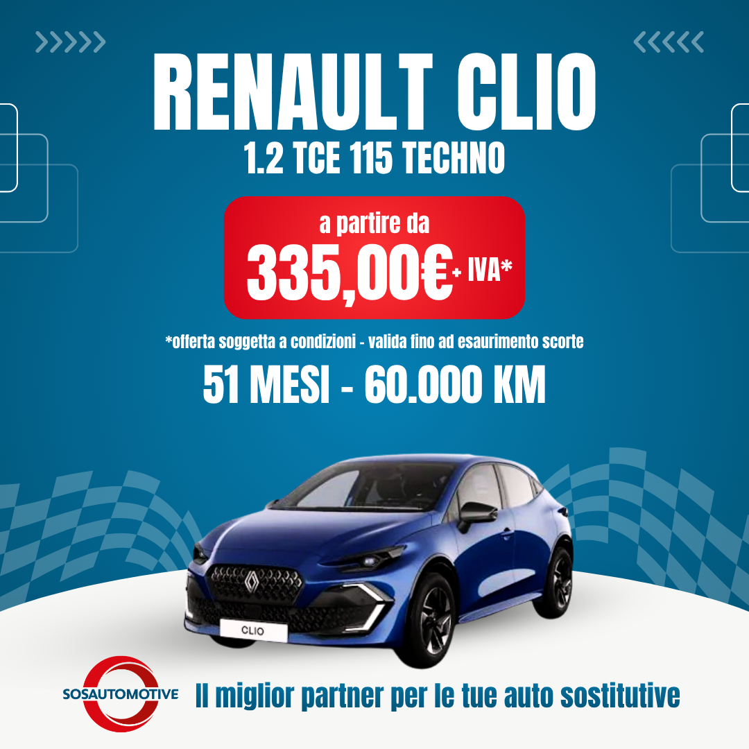 Renault Clio Giugno 2026 Avada Car Dealer News